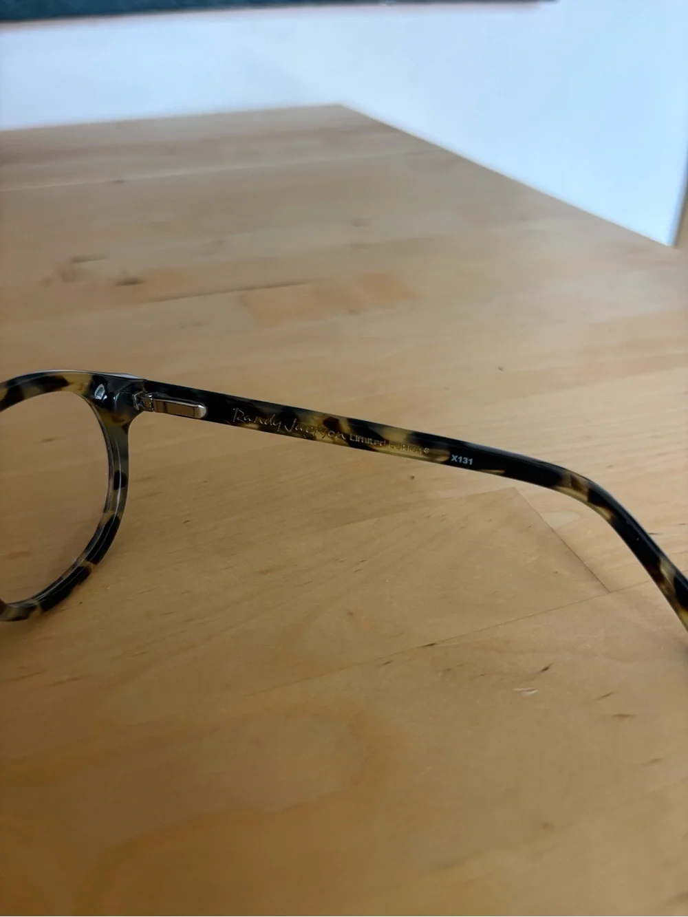 Randy Jackson Limited Edition X131 Tokyo Tortoise Round Double Bridge Eyeglasses